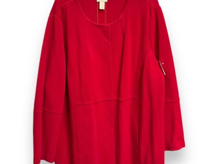 Cardigan By Chicos In Red, Size: Xxl on Sale