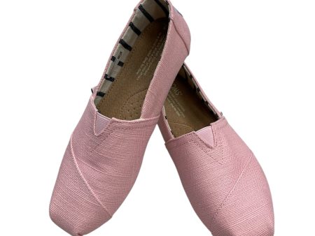 Shoes Flats By Toms In Pink, Size: 7.5 Cheap