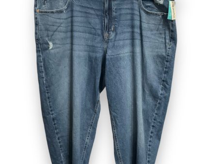 Jeans Straight By Maurices In Blue Denim, Size: 22 Sale