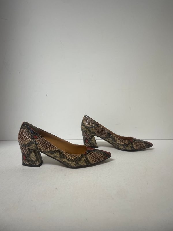 Shoes Heels Block By Cmf In Snakeskin Print, Size: 6.5 Online