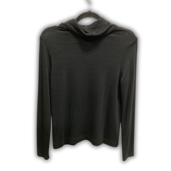 Top Long Sleeve Basic By Banana Republic In Black, Size: Xs Sale