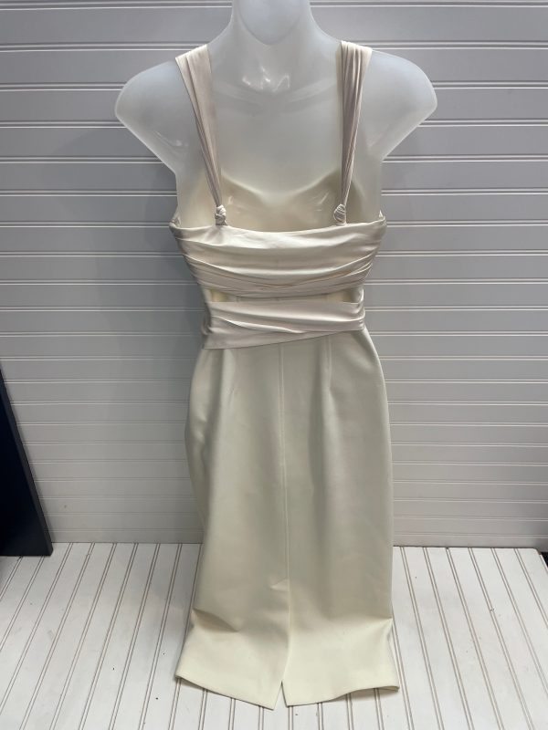 Dress Party Midi By Cinq a Sept In Ivory, Size: 2 Discount