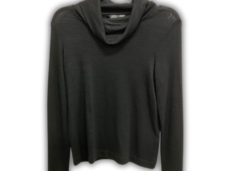 Top Long Sleeve Basic By Banana Republic In Black, Size: Xs Sale