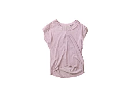 Top Short Sleeve Basic By Frame In Purple, Size: M on Sale