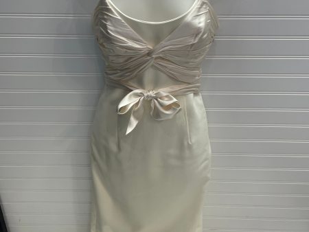 Dress Party Midi By Cinq a Sept In Ivory, Size: 2 Discount