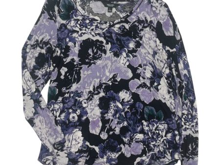 Top Ls By Simply Vera In Purple, Size:L Online Hot Sale