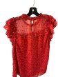 Top Sleeveless By Cece In Red, Size: M Hot on Sale