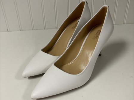 Shoes Heels Kitten By Michael By Michael Kors In White, Size: 8 Cheap