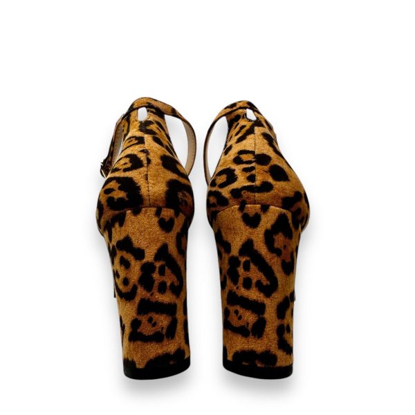 Shoes Heels Block By Kelly And Katie In Animal Print, Size: 7 Fashion