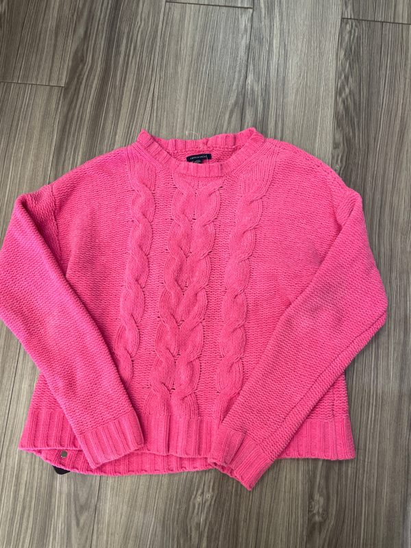 Sweater By American Eagle In Pink, Size: M Cheap