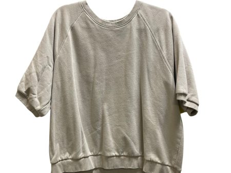 Top Short Sleeve Basic By Gap In Brown, Size: Xl Online Sale