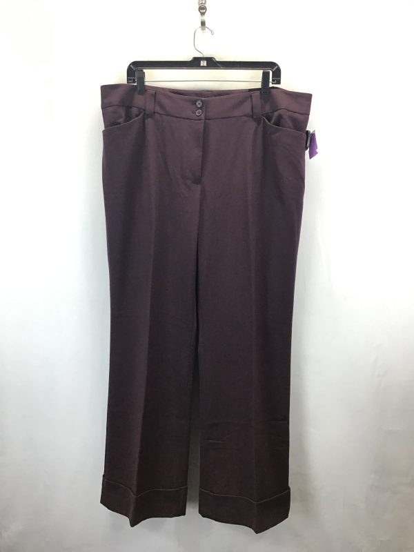 Pants Dress By Lane Bryant In Purple, Size: 20 For Cheap