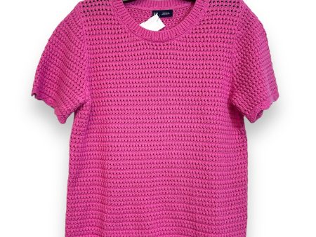 Sweater Short Sleeve By Gap In Pink, Size: S Online Hot Sale