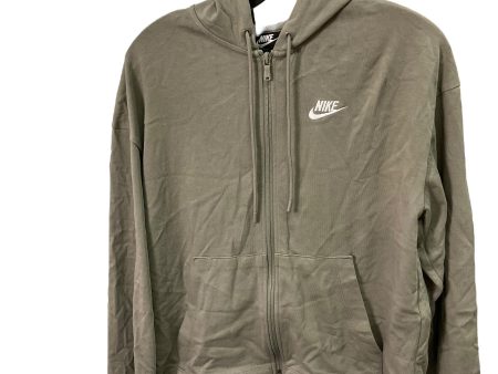 Athletic Sweatshirt Hoodie By Nike Apparel In Green, Size: S For Discount