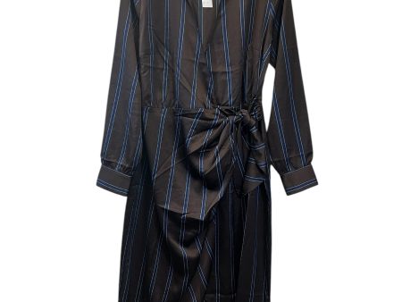 Dress Casual Maxi By Loft In Blue & Brown, Size: S For Discount