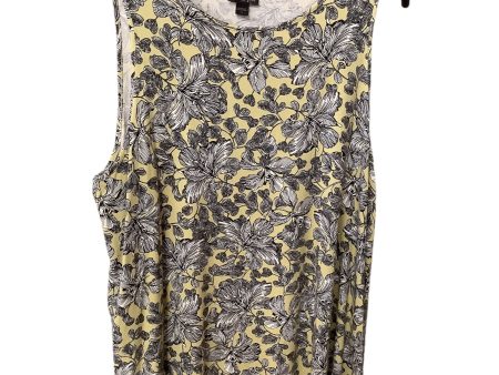 Top Sleeveless By J. Jill In Floral Print, Size: L Online