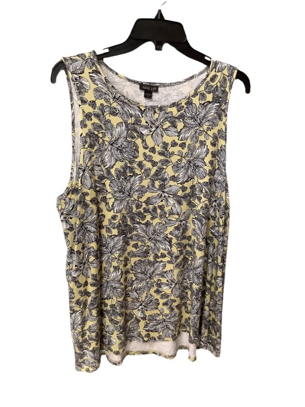 Top Sleeveless By J. Jill In Floral Print, Size: L Online