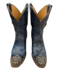 Boots Western By Lucchese In Teal, Size: 8 Online Hot Sale