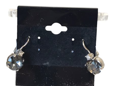 Earrings Dangle Drop By Loft In Grey & Silver Sale