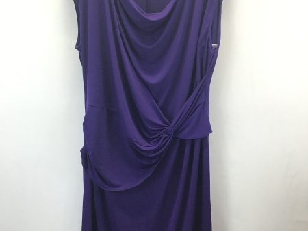 Dress Work By Jones Studio In Purple, Size: 2x Online Hot Sale