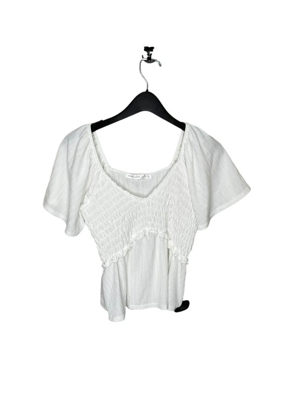 Top Short Sleeve By Altard State In White, Size: L Online