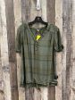 Top Short Sleeve By Eddie Bauer In Plaid Pattern, Size: M Hot on Sale