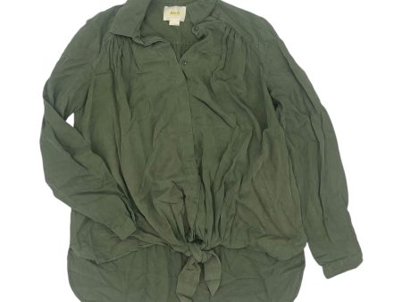 Top Ls By Maeve In Green, Size:Xs Hot on Sale