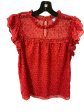 Top Sleeveless By Cece In Red, Size: M Hot on Sale