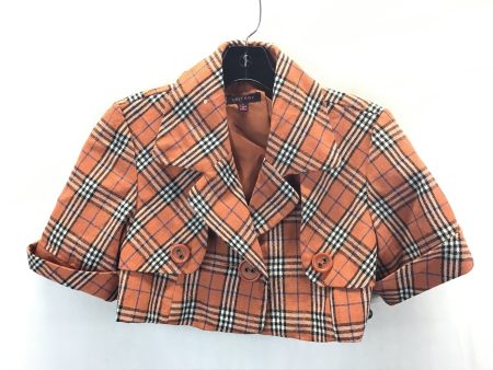 Blazer By Clothes Mentor In Plaid Pattern, Size: S Online Hot Sale