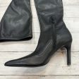 Boots Mid-calf Heels By Open Edit In Black, Size: 6 Discount