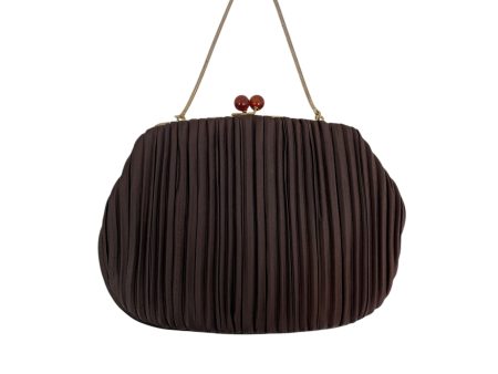 Clutch By Cme In Brown, Size:Medium Online Sale