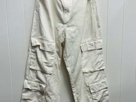 Pants Cargo & Utility By Divided In White, Size: 12 For Cheap