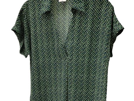 Top Short Sleeve By Cabi In Green, Size: Xxs Online Hot Sale