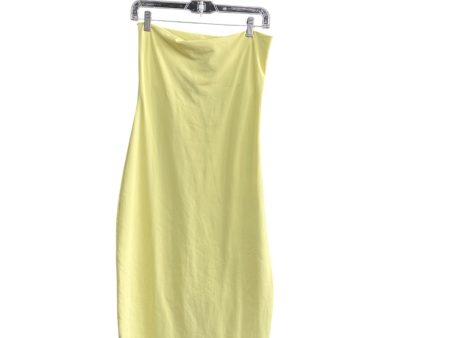 Dress Casual Maxi By Bebe In Yellow, Size: L Sale