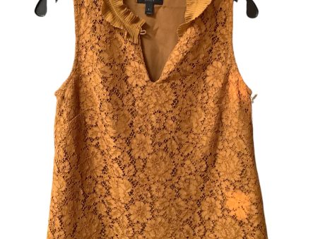 Top Sleeveless By J. Crew In Orange, Size: S Fashion