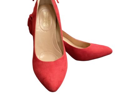 Shoes Heels Stiletto By Coach And Four In Red, Size: 7.5 Supply