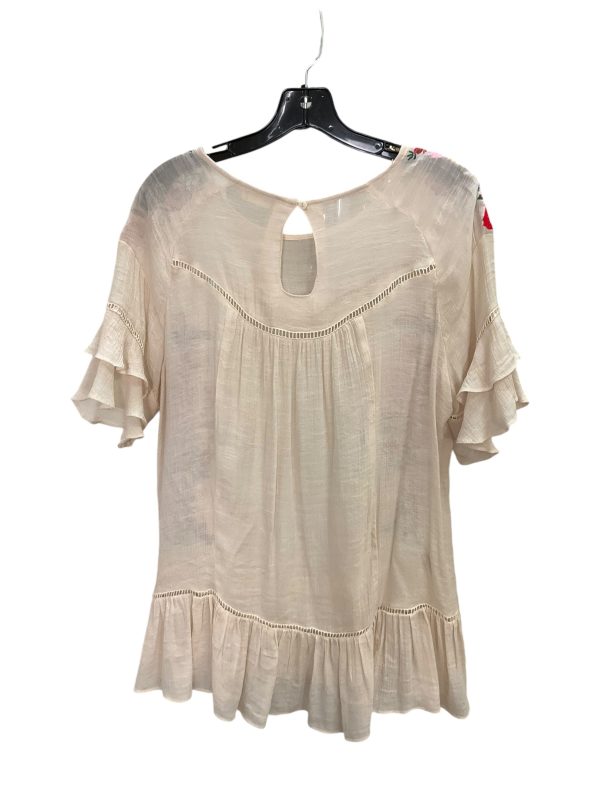 Top Short Sleeve By Altard State In Nude, Size: L Online now