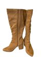 Boots Knee Heels By Lane Bryant In Tan, Size: 9 Online