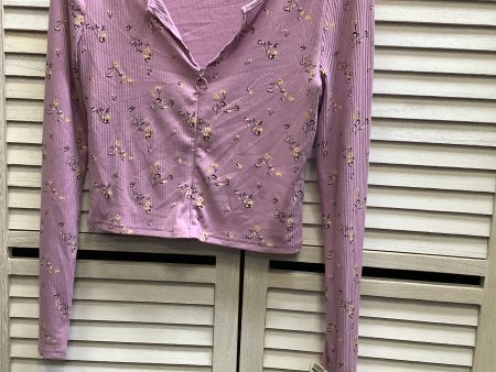 Floral Top Long Sleeve Clothes Mentor, Size M Online Sale