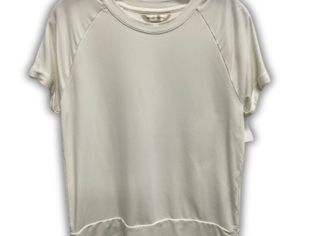 Top Short Sleeve Basic By Banana Republic In White, Size: Xs Fashion