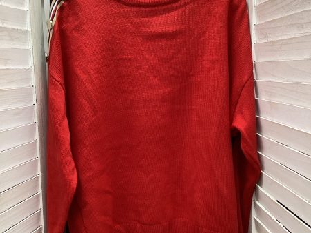 Sweater By Tommy Hilfiger In Blue & Red, Size: Xl Hot on Sale