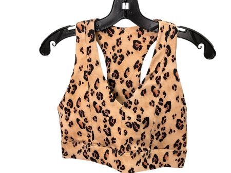 Athletic Bra By Fabletics In Animal Print, Size: M Cheap