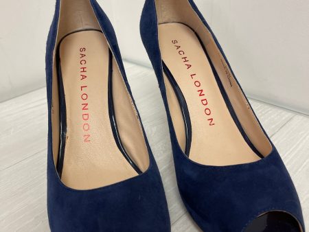 Shoes Heels Stiletto By Clothes Mentor In Navy, Size: 10 Fashion