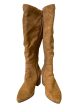 Boots Knee Heels By Lane Bryant In Tan, Size: 9 Online