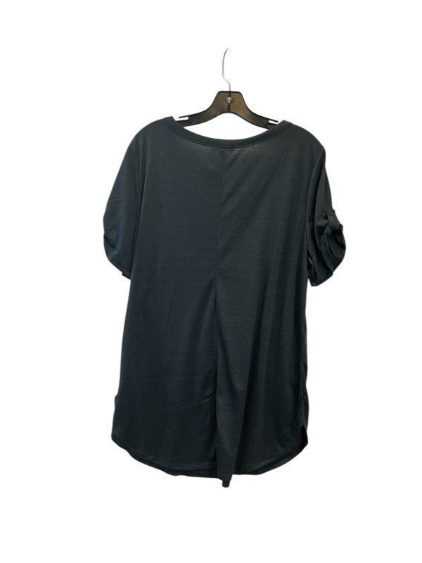 Top Short Sleeve Basic By Emperice In Teal, Size: 3x For Cheap