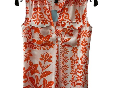 Top Sleeveless By Ann Taylor In Orange, Size: Xxs Online Sale