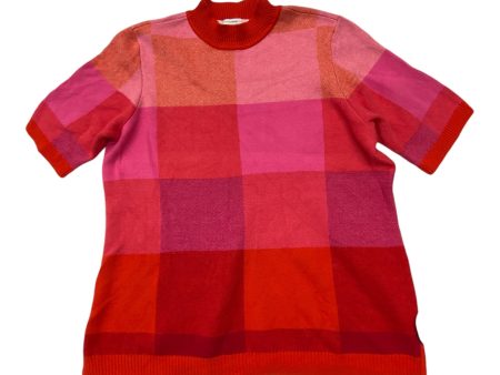 Sweater Short Sleeve By Isaac Mizrahi Live Qvc In Multi-colored, Size: Xl For Cheap