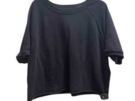 Top Short Sleeve Basic By Gap In Black, Size: L Fashion