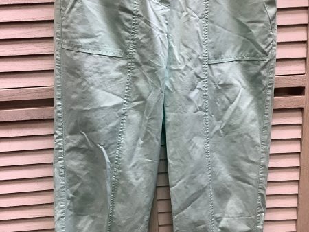 Blue Pants Cropped Talbots, Size 10 Online now