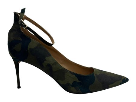 Shoes Heels Stiletto By Jessica Simpson In Camouflage Print, Size:9 For Sale